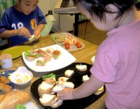 ピンチョスもどき制作中