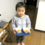 果太、叱られて……