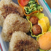 玄米おにぎり弁当