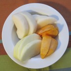 白いスープボール