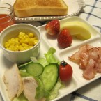 3月24日　ちょっと意識した朝食