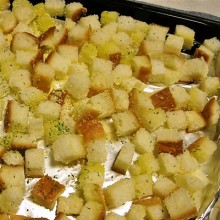 簡単クルトン