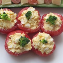 トマトのカップサラダ