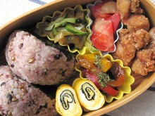 飯島奈美さんの「鶏のからあげ」入りお弁当