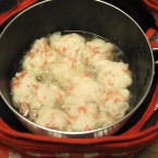 火から下ろして鍋カバーに 火から下ろして鍋カバーに