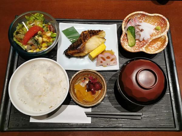 ほっこり御膳(黒ムツ西京焼き)