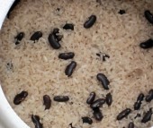 黒ささげ(黒小豆)のお赤飯