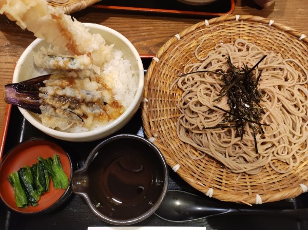 ざるそば＆天丼